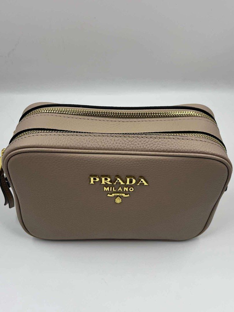Prada Camera Bag (Category: Luxury Bags & Wallets) located in Malabon City. Submitted by truepenguin_22c2e4 (Listing ID 1392398088, Image 1). Description: 10x6inches Like new With dustbag.