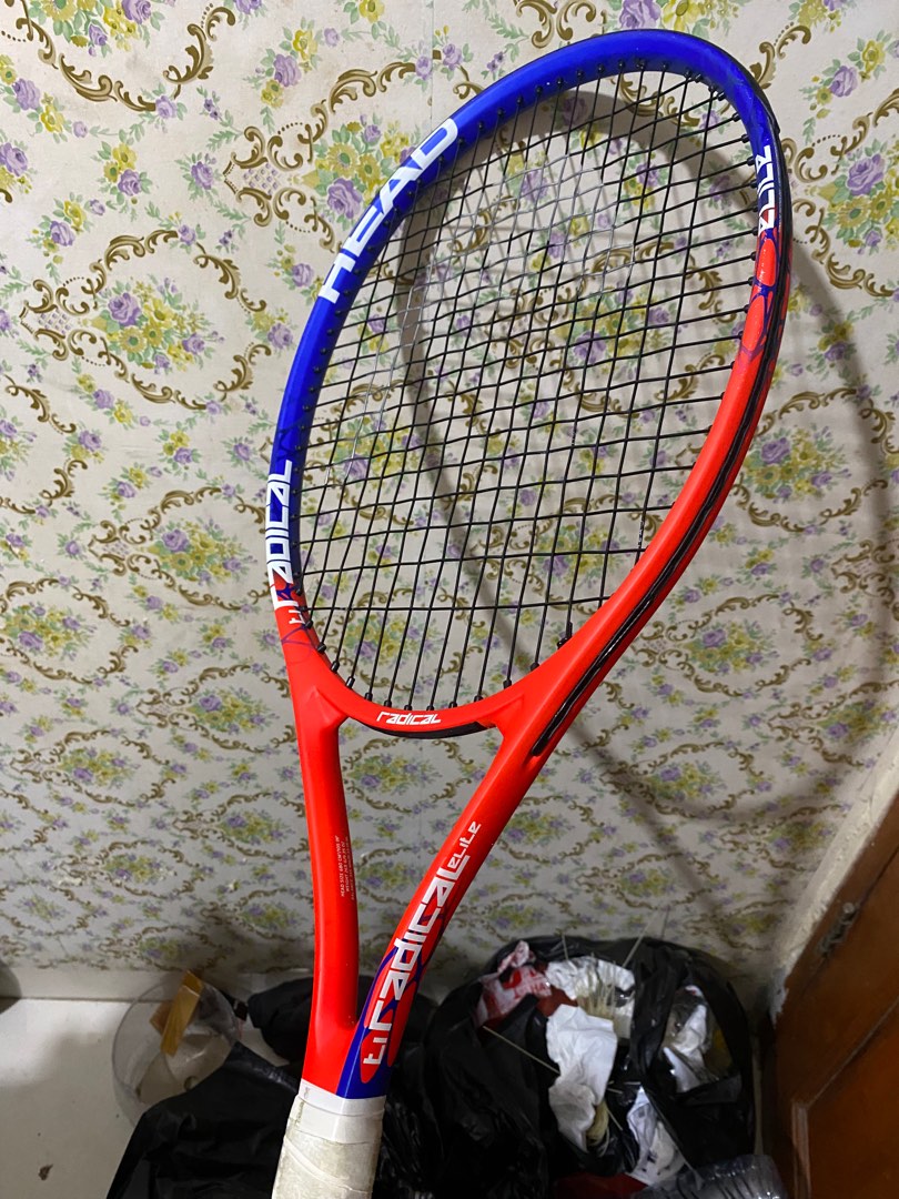 RAKET TENIS HEAD TI RADICAL ELITE 265GRAM BEKAS SIAP PAKAI, Olah Raga ...