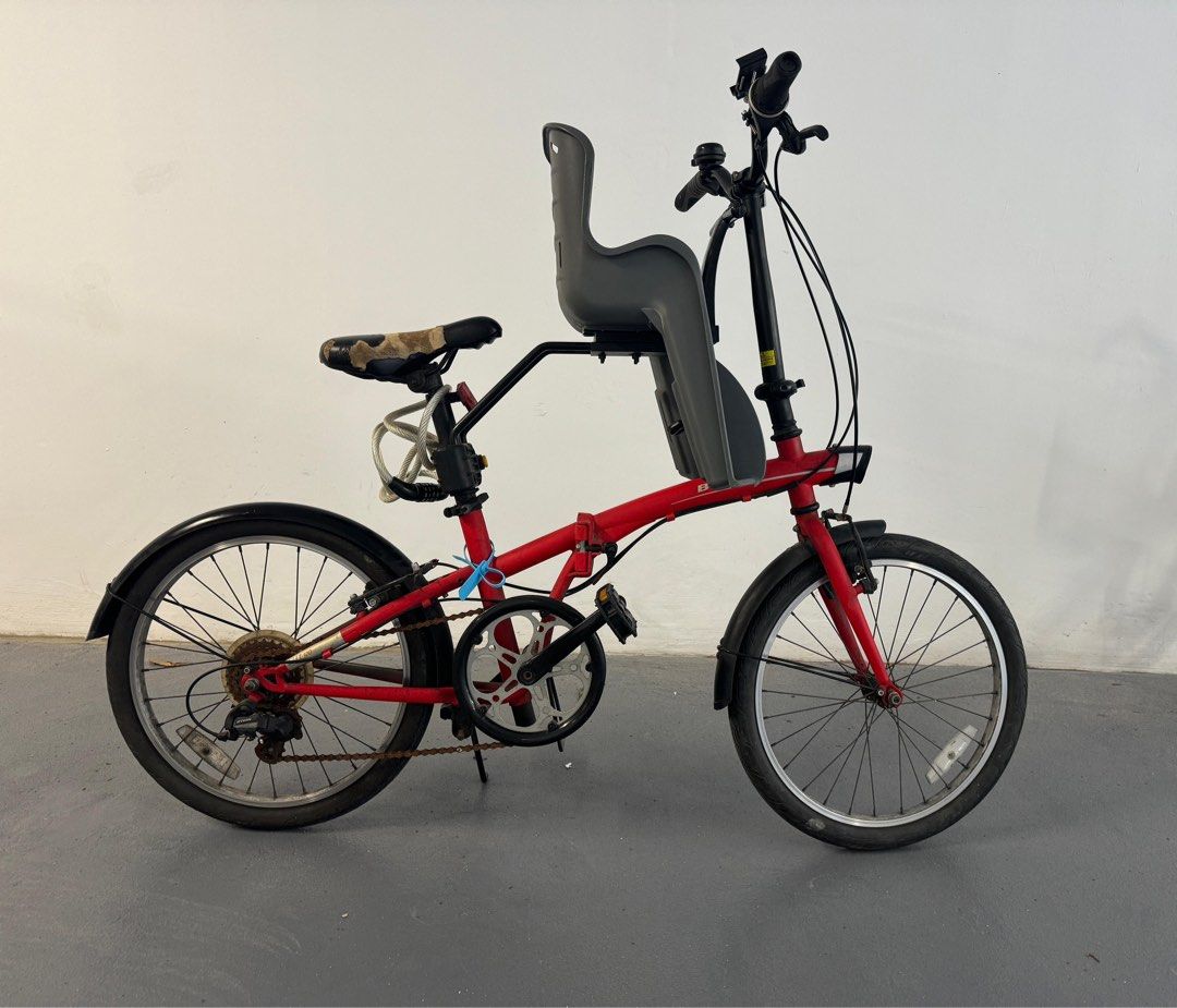 Foldable Bicycle Bike Parts Decathlon Btwin Tilt 120 Decathlon