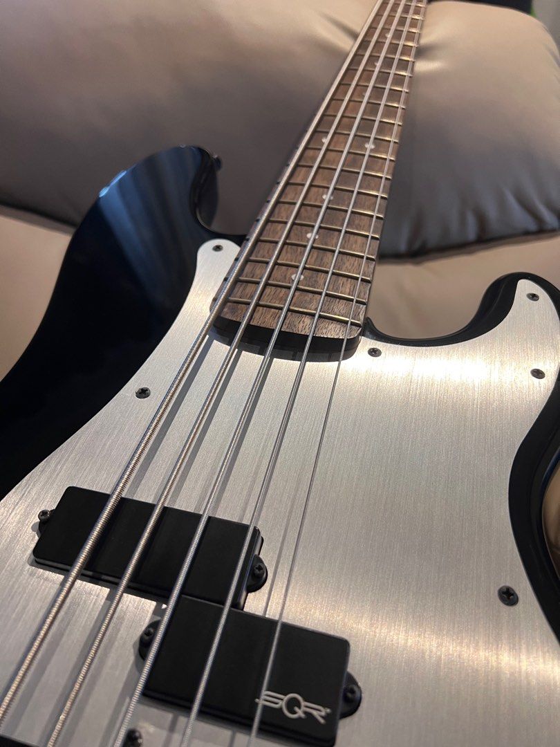 SQUIRE CONTEMPORARY PRECISSION ACTIVE BASS PH V (Category: Musical Instruments) located in Manila. Submitted by marchasriel (Listing ID 1392361972, Image 2). Description: 🎸 **FOR SALE: Squier Contemporary Active Precision Bass PH V** 💰 **Price:** ₱30,000 Slightly Negotiable) 📍 **Location:** Quezon City (Pick-up only | Testing allowed) 📦 **RFS:** Need funds 🔹 **Condition:** 9.5/10 – USED LIKE NEW 🔹 **Seldom used** and well cared for 🔹 **No 