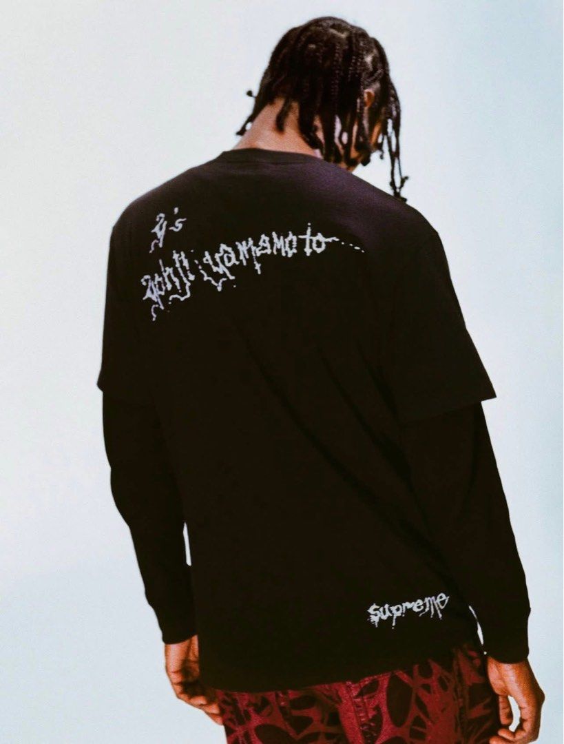 Supreme x Yohji Yamamoto Tshirt (Category: Tshirts & Polo Shirts) located in Singapore. Submitted by thehypewear.co (Listing ID 1392360136, Image 1). Description: Self collection available / delivery (additional fees apply) Join us on our TG group for latest updates & promos! 👇🏻 TG: t.me/thehypewearco Feel free to enquire on any items not listed =) .