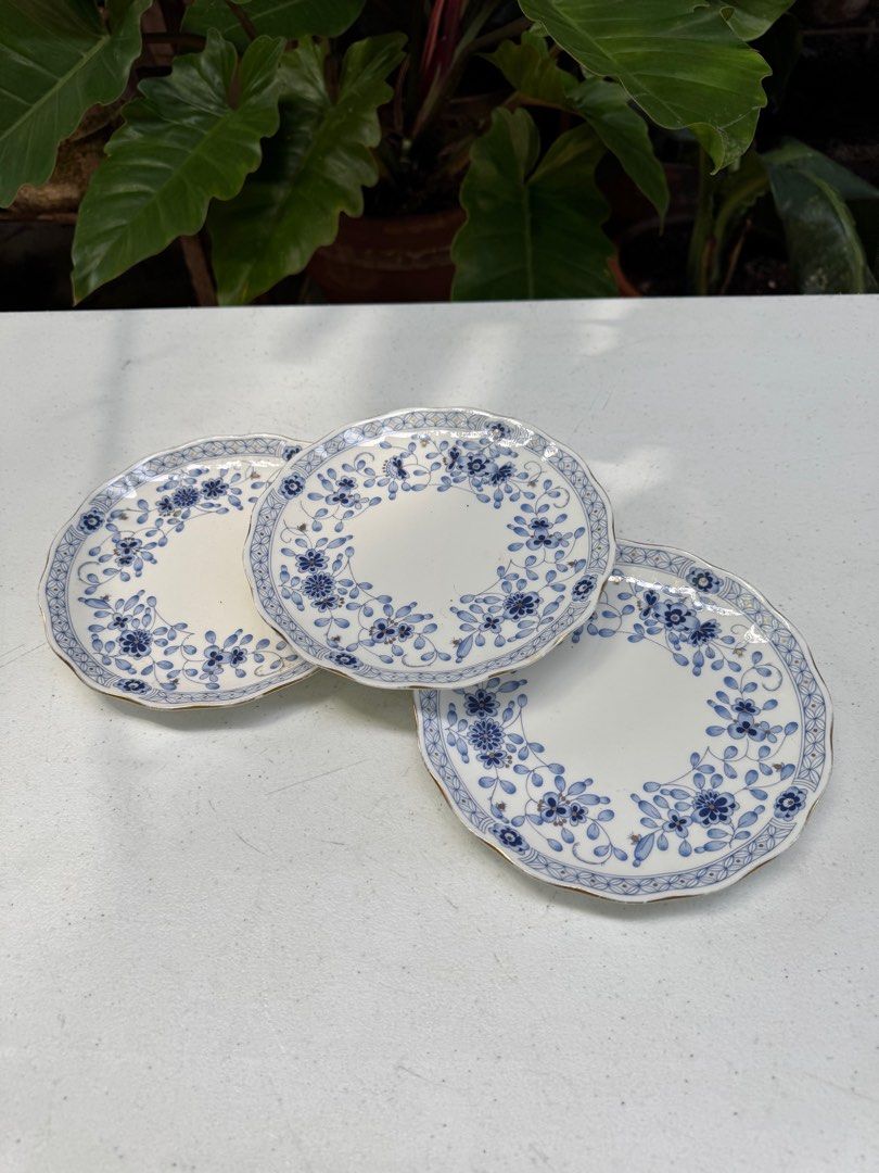 Three pieces Narumi Milano dessert plates (Category: Dinnerware & Cutlery) located in Davao. Submitted by parteawares2 (Listing ID 1392359652, Image 2). Description: Narumi Milano dessert plates bone china made in Japan .