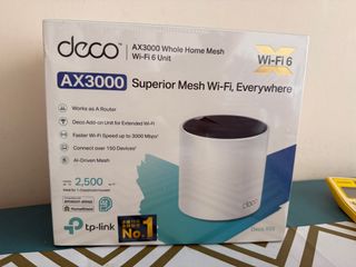 TP-Link Deco X55(1-pck) AX3000 雙頻 Wifi6 Mesh Router Mesh 路由器64192324083075110