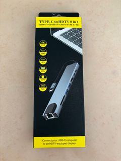 Type C to HDTV 8 in 1 adapter64184923640834110