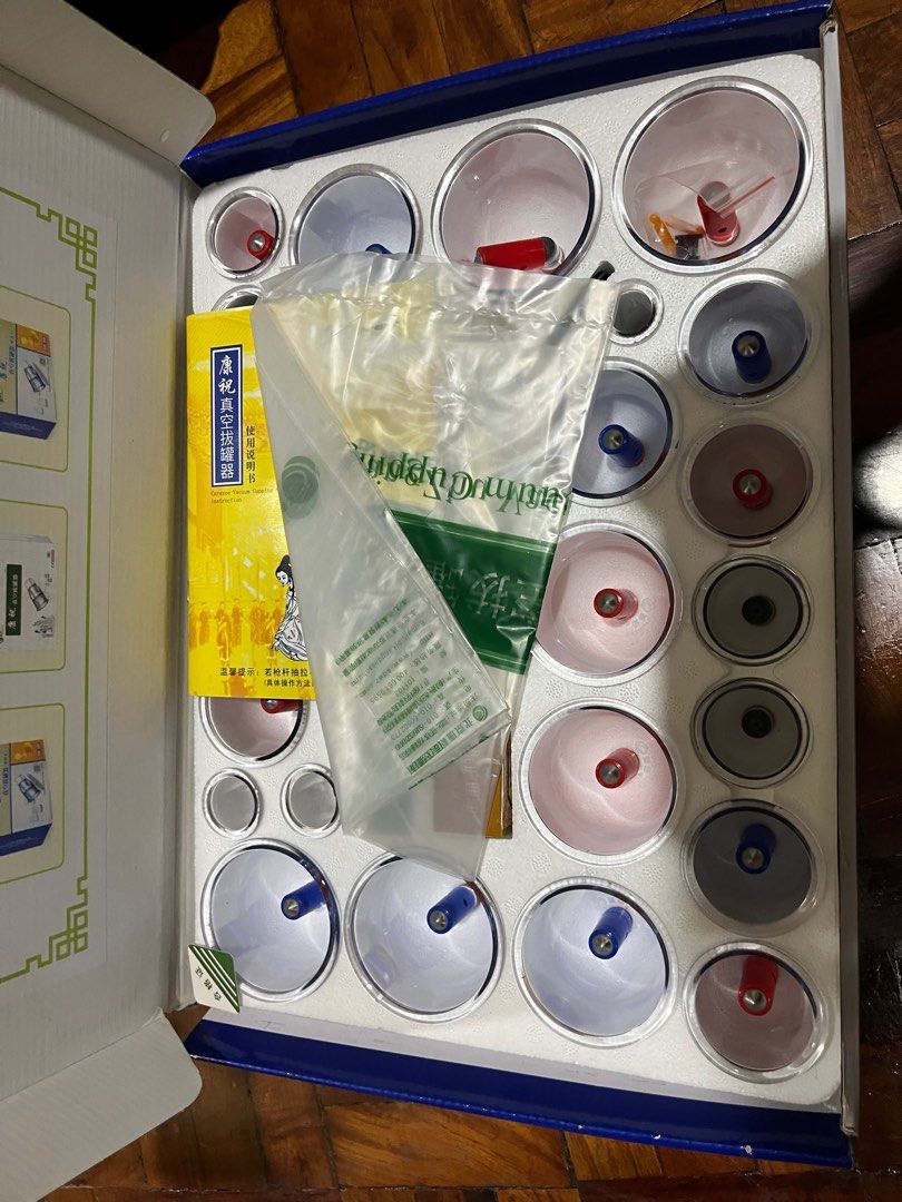 Ventosa premium set 24 pcs (Category: Face Care) located in Pasig City. Submitted by ryugarage (Listing ID 1392416359, Image 2). Description: Premium ventosa set 24pcs.