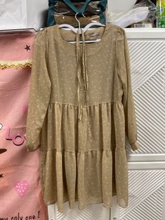 連身裙 韓國 啡色64241971597698110