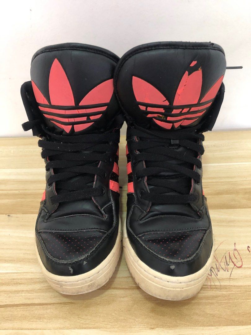 Adidas Metro Attitude High Sneaker Black Pink US8 UK7.5 EU41, Men's  Fashion, Footwear, Sneakers on Carousell