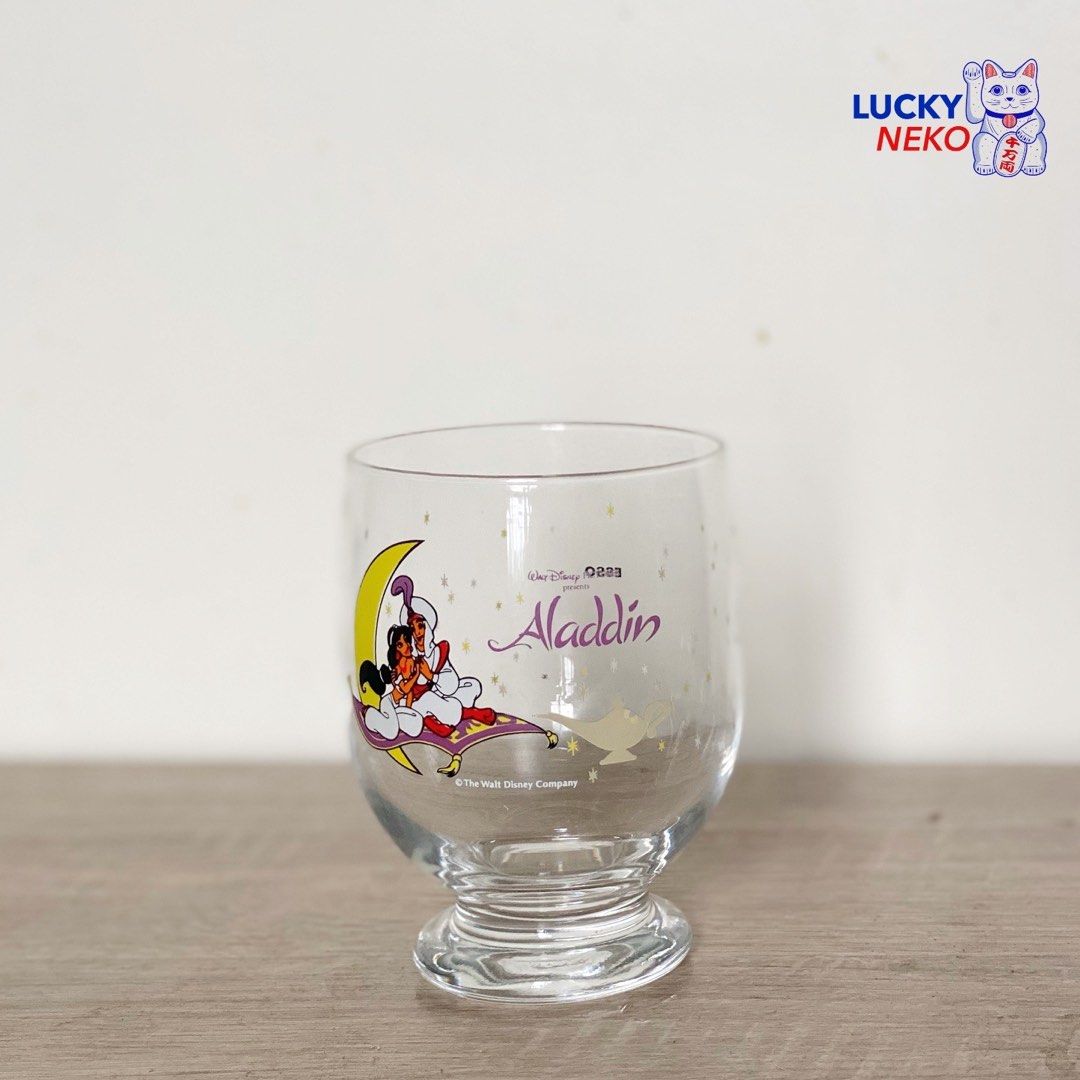 Aladdin Glass Collectible (Category: Coffee & Tea Tableware) located in Manila. Submitted by k0pimonster (Listing ID 1392615413, Image 1). Description: Walt Disney Aladdin Collectible Glass.