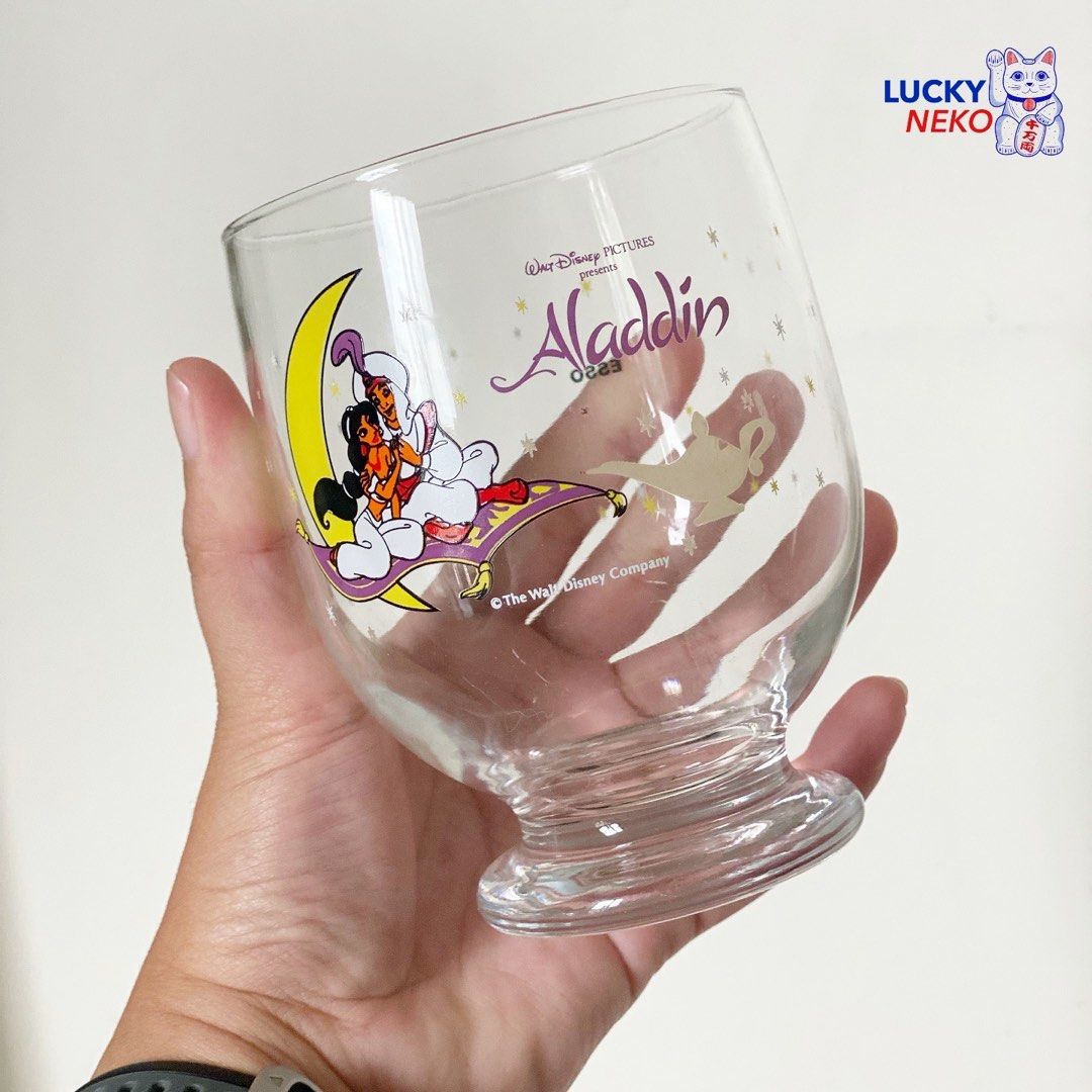 Aladdin Glass Collectible (Category: Coffee & Tea Tableware) located in Manila. Submitted by k0pimonster (Listing ID 1392615413, Image 3). Description: Walt Disney Aladdin Collectible Glass.