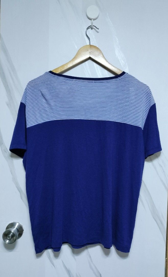 Baleno Shawl Layered Blue Top (Category: Blouses) located in Manila. Submitted by kctee88 (Listing ID 1392516374, Image 3). Description: .
