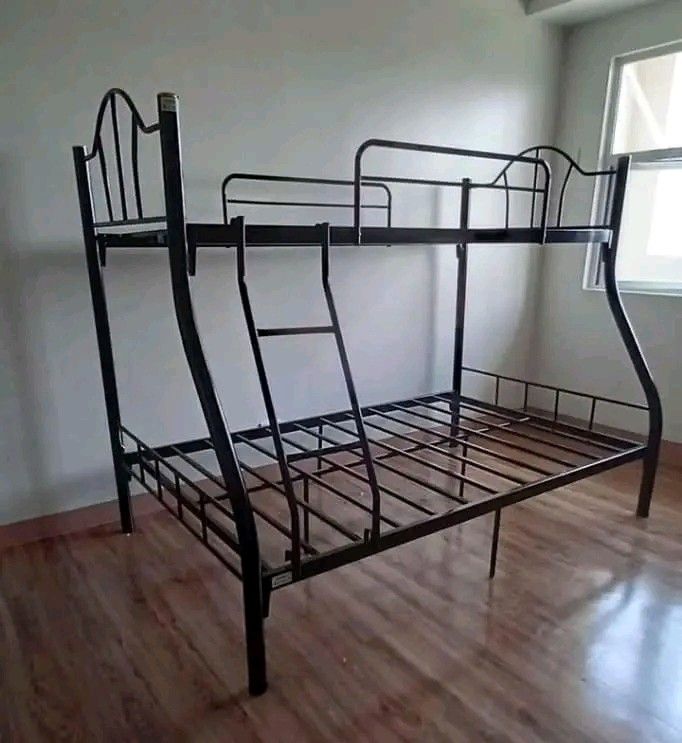 Bed frame single double deck rtype (Category: Bed Frames & Mattresses) located in Manila. Submitted by annapaduam46857 (Listing ID 1392626108, Image 2). Description: 🔹Bed frame 🔹 ➡️ Single ⬅️ ▪️ 30x75 ▪️ 36x75 ▪️ 48x75 ▪️ 54x75 ▪️ 60x75 ➡️ Double deck ⬅️ ▪️ 30x30x75 ▪️ 36x36x75 ➡️ R type ⬅️ ▪️ 36x48x75 ▪️ 36x54x75 ▪️ 36x60x75 ➡️ Split type & with faded ⬅️ ▪️ 36x75 ▪️ 48x75 ▪️ 54x75 ▪️ 60x75 ➡️ Pull out ⬅️ ▪️ 30x75 ▪️ 36x75 ▪️ 48x75 🔸Brand new 