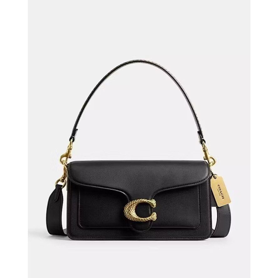 Coach Tabby New Year shoulder bag 26 with snakeskin detail