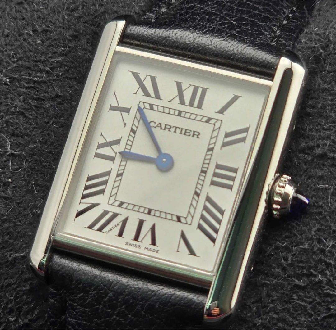 Cartier Tank Must (Category: Luxury Watches) located in Manila. Submitted by troy_anthonyy (Listing ID 1392527635, Image 2). Description: Cartier Tank Must Large (2021) • Complete Set – Box & Card • International Warranty until 2029 • Excellent Condition A modern take on Cartier’s iconic Tank design — the Tank Must Large offers timeless elegance and versatility, perfect for daily wear or formal occasions. 💰 ₱160,000 .
