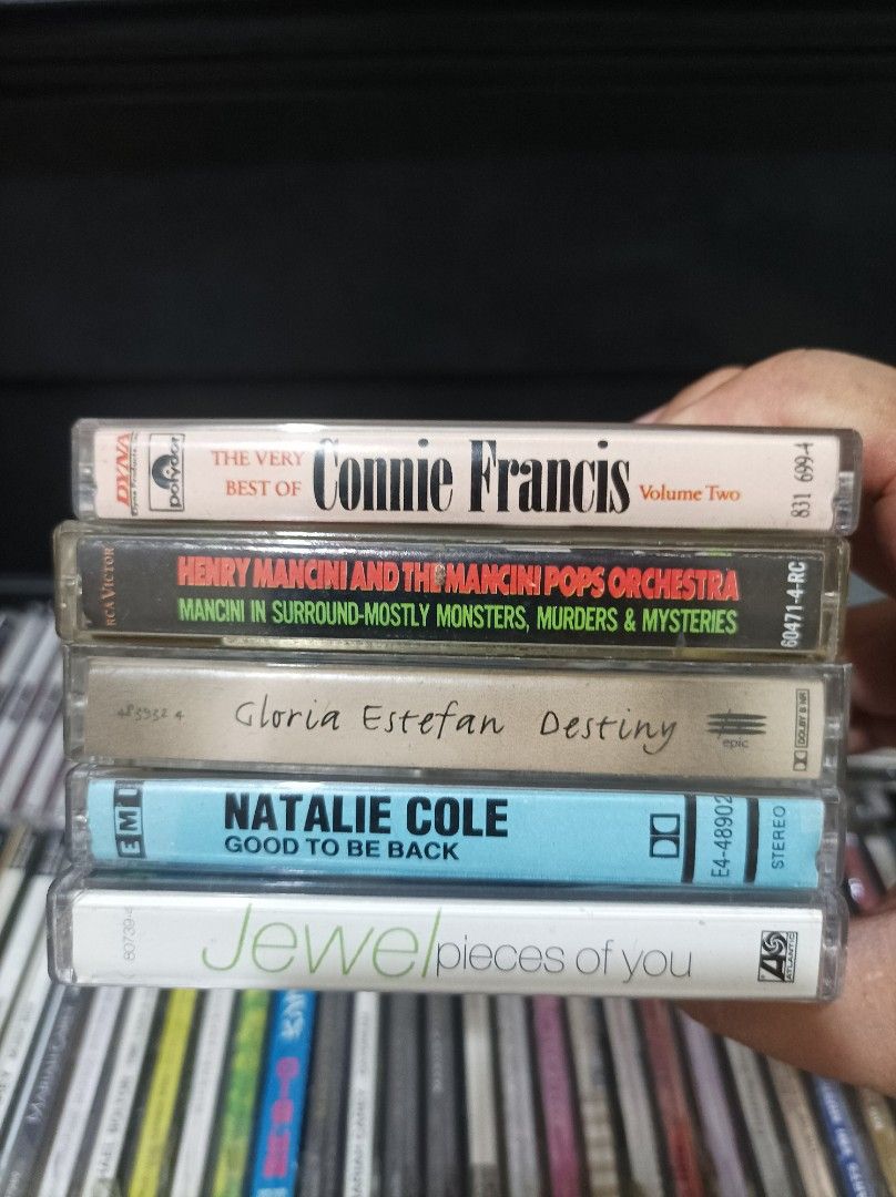 Cassette Tapes (Category: CDs & DVDs) located in Manila. Submitted by nw101 (Listing ID 1392521636, Image 3). Description: LOT SALE ONLY Cassette Tapes 20 pcs + 2 sealed blank tape (freebies) Price : P1000 Malinis, walang amag at sariwa pa. rfs : decluttering 1st to pay basis po tayo NO RESERVATION ( iwas joy miner / joy reserver) Manila : Pick up or rider pick up Provincial : JNT ( everyday shipping) Like us & follow @ Lahn's Vinyl Shop.