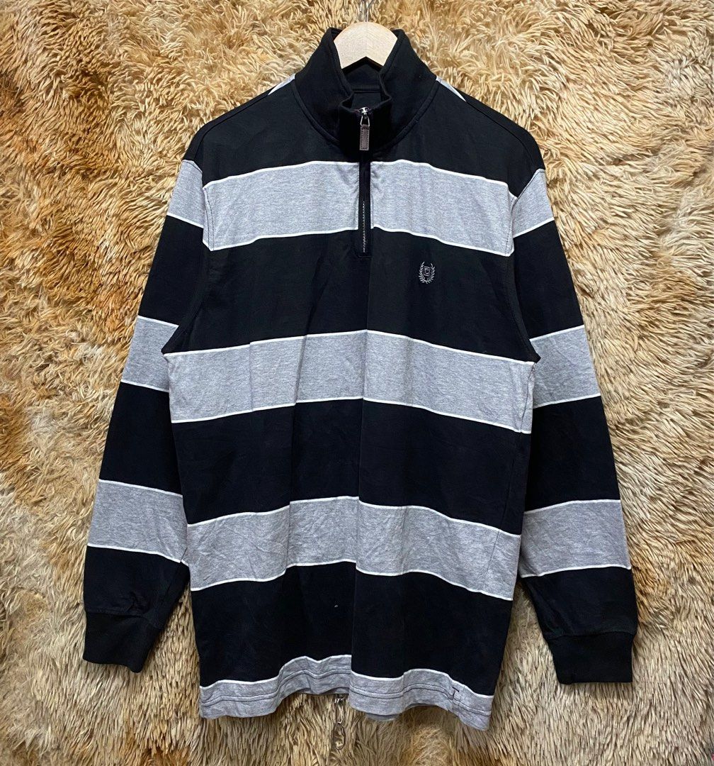 CHAPS MEN’S QUARTER ZIP LONG SLEEVE (Category: Formal Shirts) located in Butuan. Submitted by thriftingz143 (Listing ID 1392677714, Image 1). Description: excellent to new condition no issue, need wash only 9.8 or better color rate size large on tag.