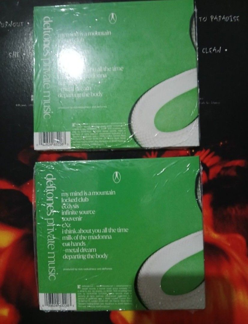 DEFTONES Private Music (Category: CDs & DVDs) located in Pili. Submitted by marktoraldo (Listing ID 1392506188, Image 2). Description: 1200 each sealed brand new. add shipping fee Gcash payment Fixed price No reservation thanks.