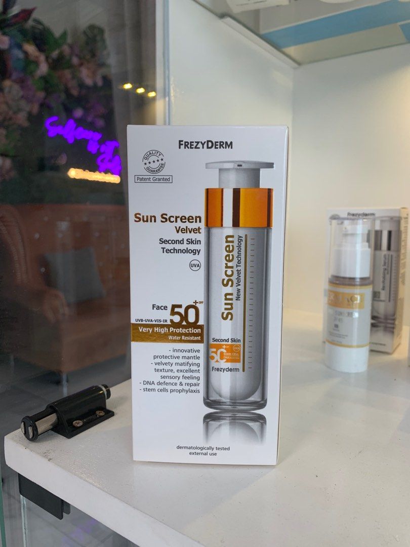 FREZYDERM VELVET SUNSCREEN (Category: Face Care) located in Manila. Submitted by lykish (Listing ID 1392609015, Image 1). Description: .