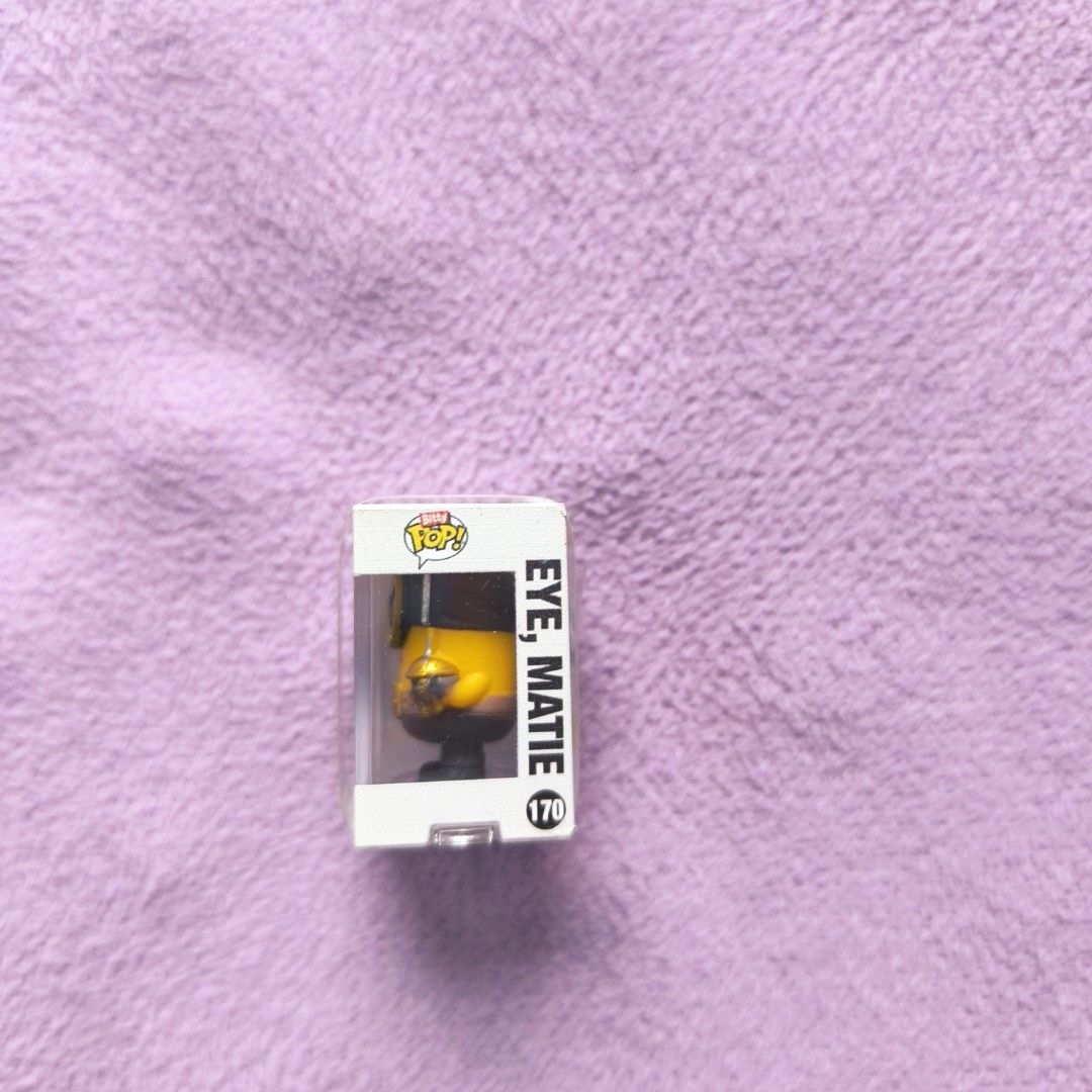 Funko Bitty Pop! Minions: Eye,Matie (Category: Designer & Blind Box Toys) located in Santa Maria. Submitted by pepperronii (Listing ID 1392570101, Image 3). Description: 💙 Funko Bitty Pop! 💙 RFS: Need Funds 💙 Authentic Funko Bitty Pop! 💙 NO reserve/Ghost buyers 💙Loc: Sta. Maria Bulacan 💙MOD: Shipping fee will be shouldered by the buyer/via Lalamove/Toktok/Grab booking 💙MOP: Gcash/GoTyme Just DM me. Thank you 😊.