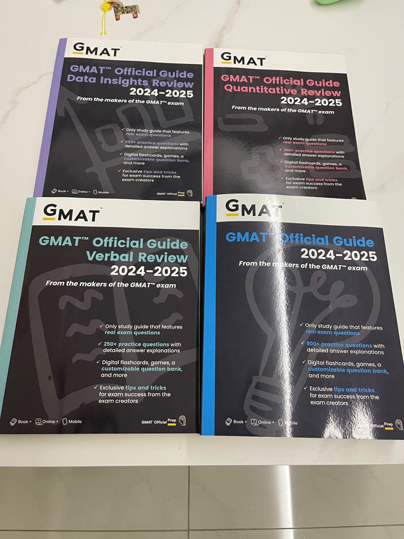 GMAT Official Guide 20242025 (4 Books) with Question Bank, Hobbies