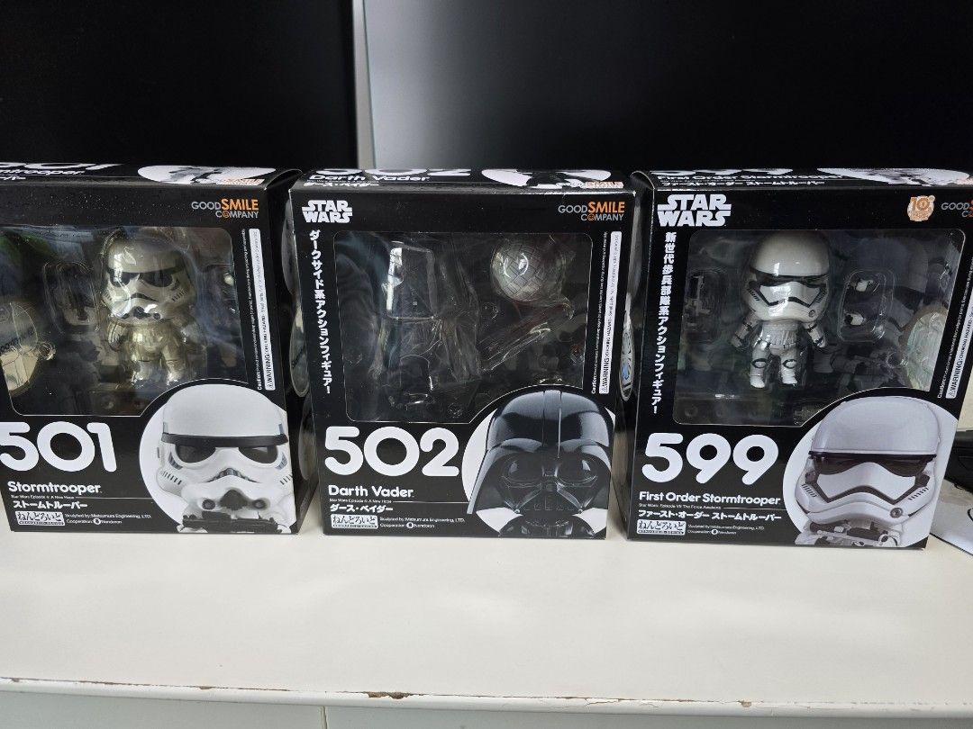 Good Smile Company Star Wars Nendoroid 501 Storm Trooper, 502 