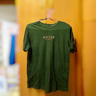 guess墨綠色logo tee64210709391363110
