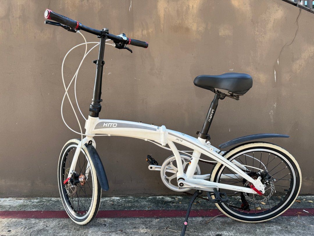 Bicycle Foldie Hito Folding Bike ?Hachiko HA-02 Steel Foldable