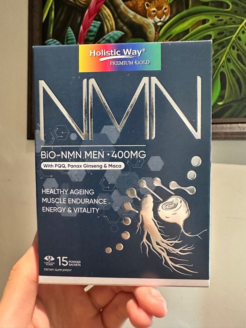 Way Suplement Holistic Way Bio-NMN Men 400mg, Health & Nutrition, Health Supplements ...