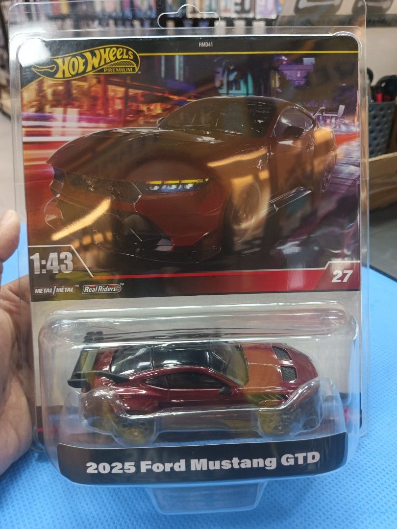 hot-wheels-premium-ford-mustang-gtd-2025-hobbies-toys-collectibles