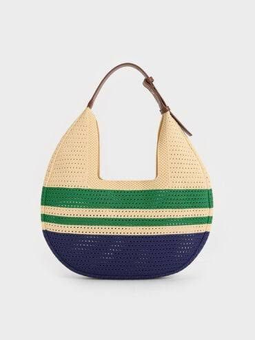 ida knitted hobo bag (Category: Shoulder Bags) located in Mandaue City. Submitted by cebugoods (Listing ID 1392546971, Image 1). Description: So pretty! Only used once Rfs: impulse purchase .