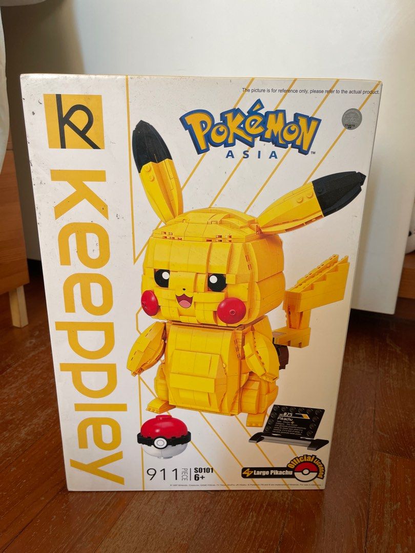 Keepley Pokemon Pikachu Building Blocks, Hobbies & Toys, Toys & Games ...