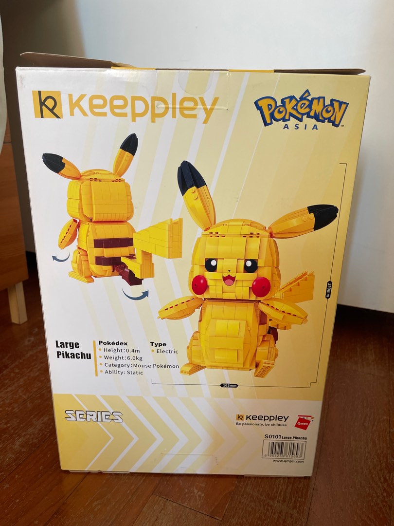 Keepley Pokemon Pikachu Building Blocks, Hobbies & Toys, Toys & Games ...