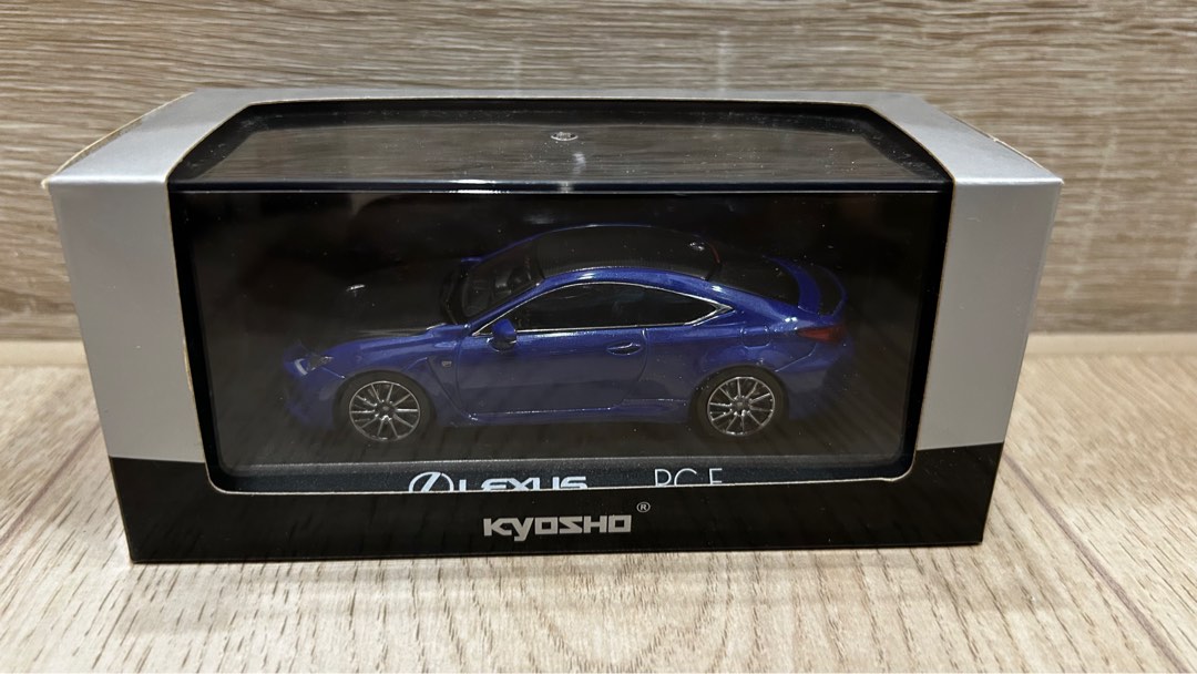 1/43 京商 レクサス LEXUS RC F RCF ミニカー ブルー Lexus RC F
