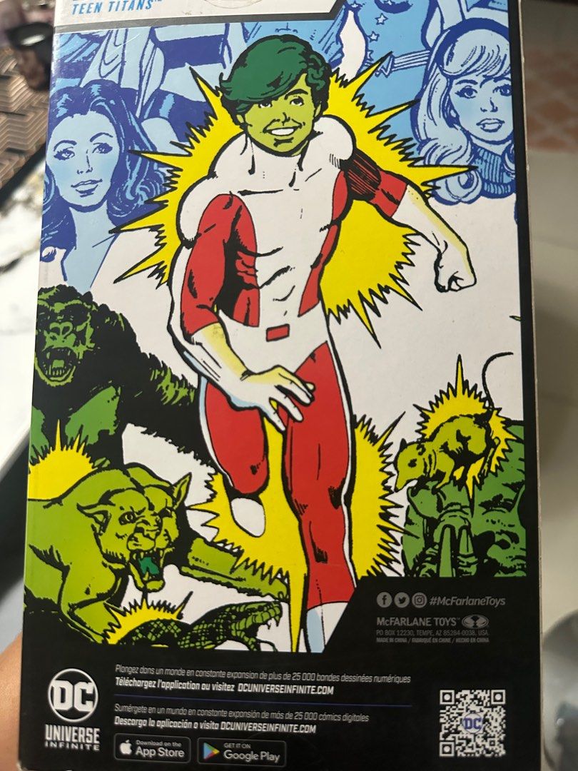 Macfarlane Multiverse Beast Boy (Category: Designer & Blind Box Toys) located in Manila. Submitted by everythingauthentic07 (Listing ID 1392492713, Image 2). Description: For sale: Macfarlane Multiverse Beast Boy Meet Up Las Pinas, Alabang , Market Market.