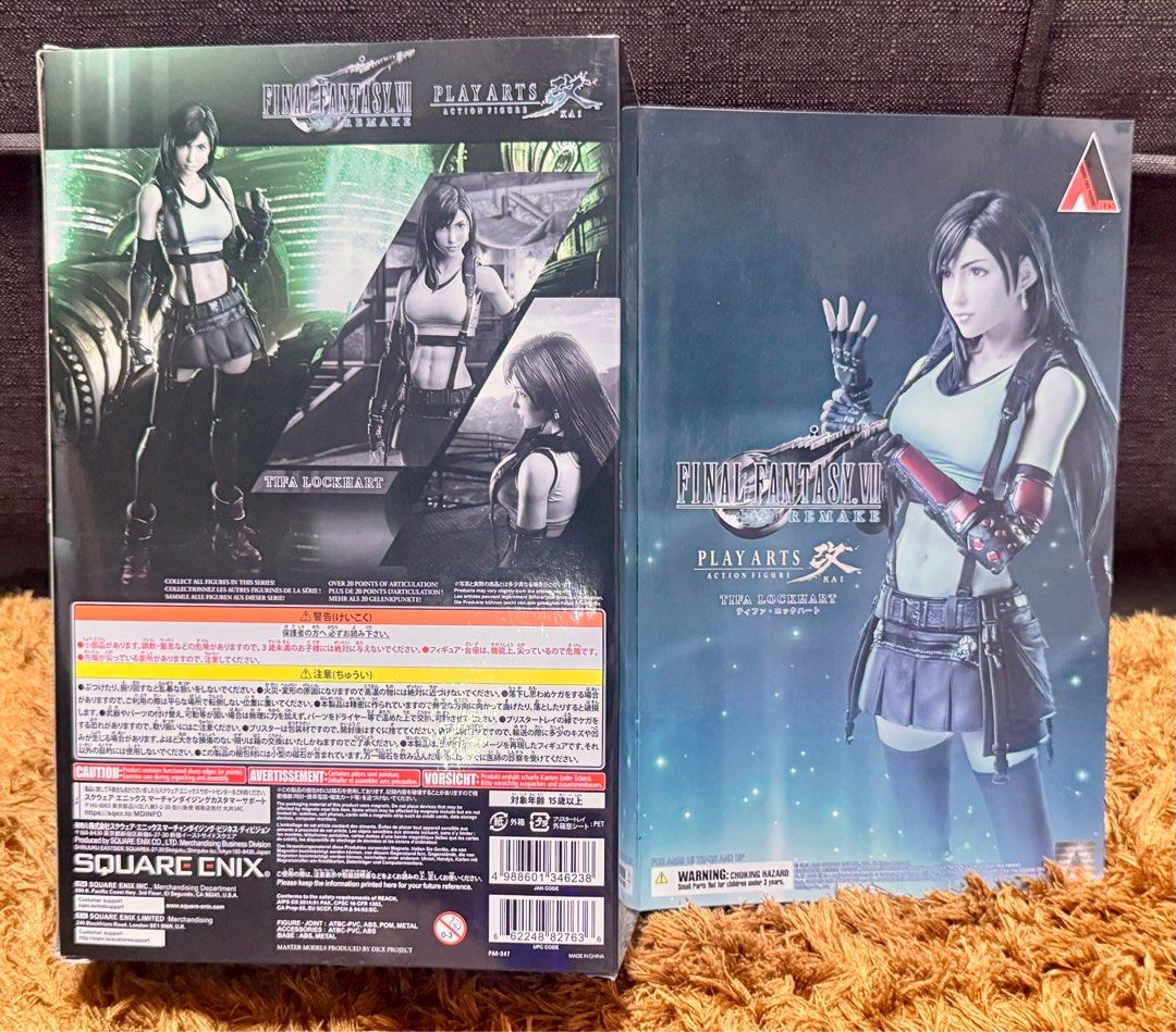 (MISB) Final Fantasy 7 Play Arts Kai Tifa Lockhart (Category: Figurines & Statues) located in General Trias. Submitted by miggys_booth (Listing ID 1392508461, Image 3). Description: 🥊 Play Arts Kai Tifa Lockhart FINAL FANTASY VII Remake | Square Enix 💰 Price: ₱7495 📍 Gen Tri / Imus | 🚚 Nationwide Shipping Available ━━━━━━━━━━━━━━━━━━━━━━━━ 📦 Condition: MISB – Mint in Sealed Box, Brand New 🔒 ✅ Includes all original contents (factory sealed):