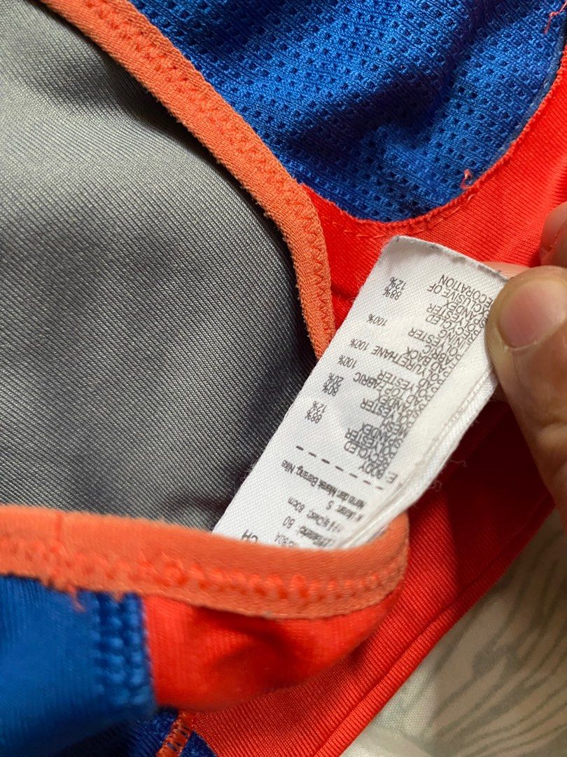 Nike Sports Bra (Category: Activewear) located in Cebu City. Submitted by second.scents (Listing ID 1392533149, Image 2). Description: Fits: Small Pls see issue (last pic) .