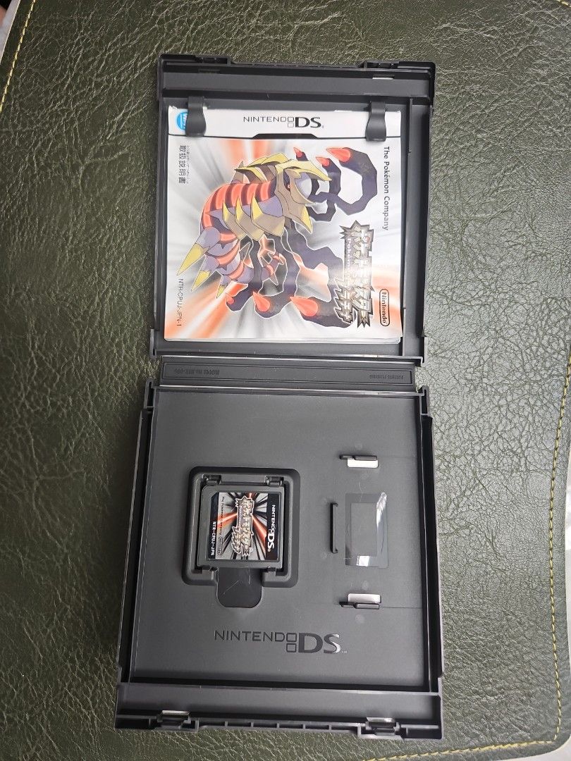 pokemon platinum japanese version, 電子遊戲, 電子遊戲, Nintendo