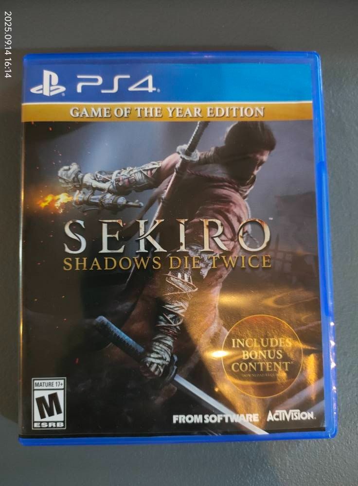 PS4/PS5 Games (Category: PlayStation) located in Caloocan City. Submitted by dandamansk17749 (Listing ID 1392677026, Image 1). Description: Pricelist: - Sekiro: Shadows Die Twice PS4 - P1,600 - WWE Battle Grounds PS4 - P800 - Escape Game Fort Boyard PS4 - P500 - Death Stranding PS5 BN sealed - P1,900 - Nioh Collection PS5 tested once, unused codes - P1,800 ALL IN MINT CONDITION!!! Slightly negotiable. RFS: shifting to digital.
