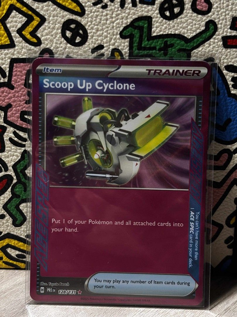 Scoop up cyclone (Category: Raw Singles) located in Manila. Submitted by pokemon_farm (Listing ID 1392641558, Image 1). Description: - Pokemon prismatic evolutions - #128 - Holofoil.