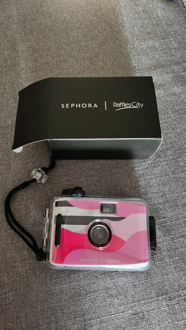 Sephora x Raffles City Disposable Camera, Photography, Cameras on Carousell