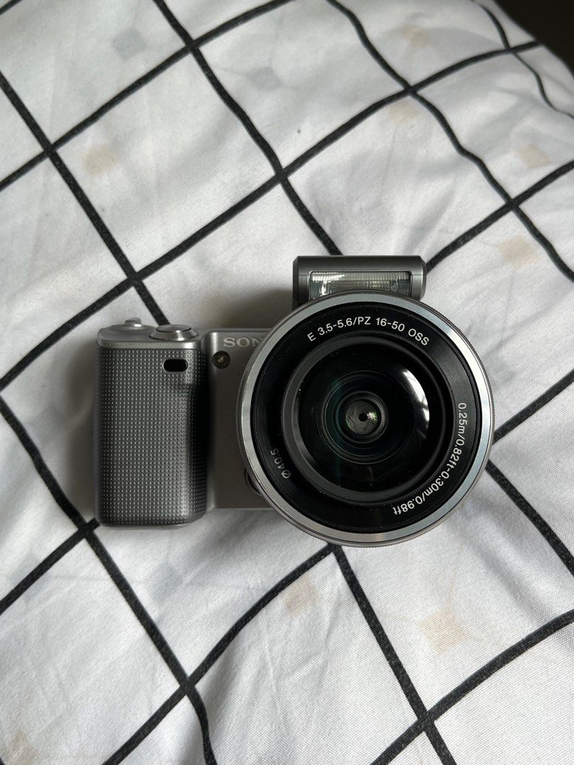 Sony NEX 5 Mirrorless Camera (Category: Cameras) located in Makati City. Submitted by nethlistings (Listing ID 1392551196, Image 2). Description: MAKE READING A HABIT Sony NEX 5 Mirrorless Camera • w/ Kit Lens 18-55mm • w/ box, CD, battery, charger and connector, SD card 16gb - complete set • can shoot to 1080p (DM me for the video) this unit is NEGOTIABLE!! make up your offers. feel free to reach me out! Things to consider: - This came from Japa