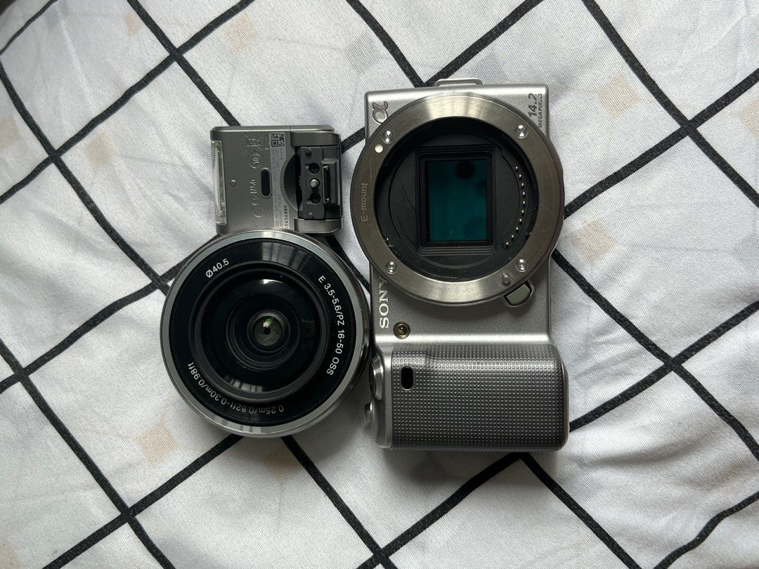 Sony NEX 5 Mirrorless Camera (Category: Cameras) located in Makati City. Submitted by nethlistings (Listing ID 1392551196, Image 1). Description: MAKE READING A HABIT Sony NEX 5 Mirrorless Camera • w/ Kit Lens 18-55mm • w/ box, CD, battery, charger and connector, SD card 16gb - complete set • can shoot to 1080p (DM me for the video) this unit is NEGOTIABLE!! make up your offers. feel free to reach me out! Things to consider: - This came from Japa