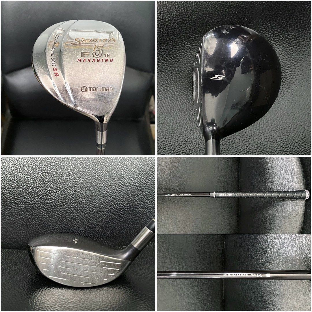 Maruman Shuttle A Maraging 5 Wood MV502 R Shaft, Sports Equipment