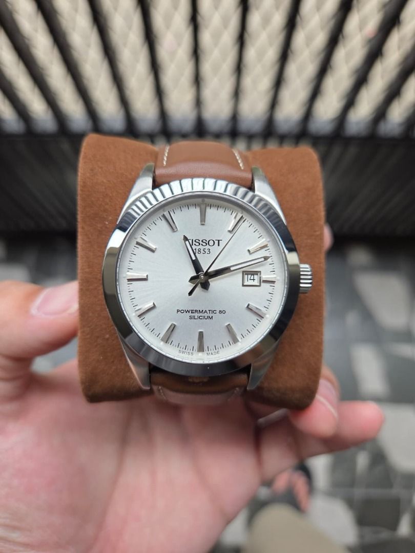 Tissot Gentleman Powermatic 80 Silicium, Antik, Jam & Perhiasan di ...