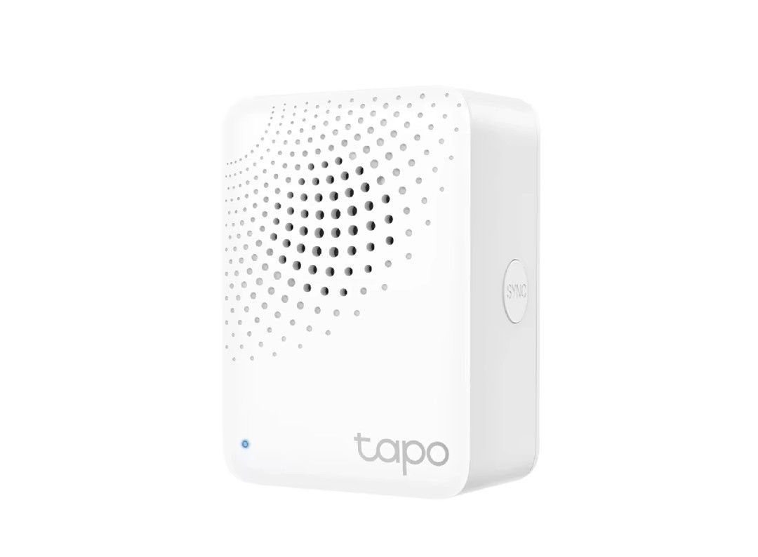 TP-Link Tapo H100 Smart Hub with Chime (Category: Media Streamers & Hubs) located in Makati City. Submitted by smith_1 (Listing ID 1392545748, Image 1). Description: Highlights .NETWORK .Protocol: 868 / 922 MHz .Wireless Type: 2.4GHz Wi-Fi :Operating Temperature: 0-40°C Dimensions( H X W X D ): 72 x 62.5 x 51 mm (2.8 x 2.5 x 2 inch) • Material: UL94-V0 Flame Ratardant .Buttons: SYNC/Mute Button •Power Requirements: AC, 100-240V, 50/60Hz .What's i
