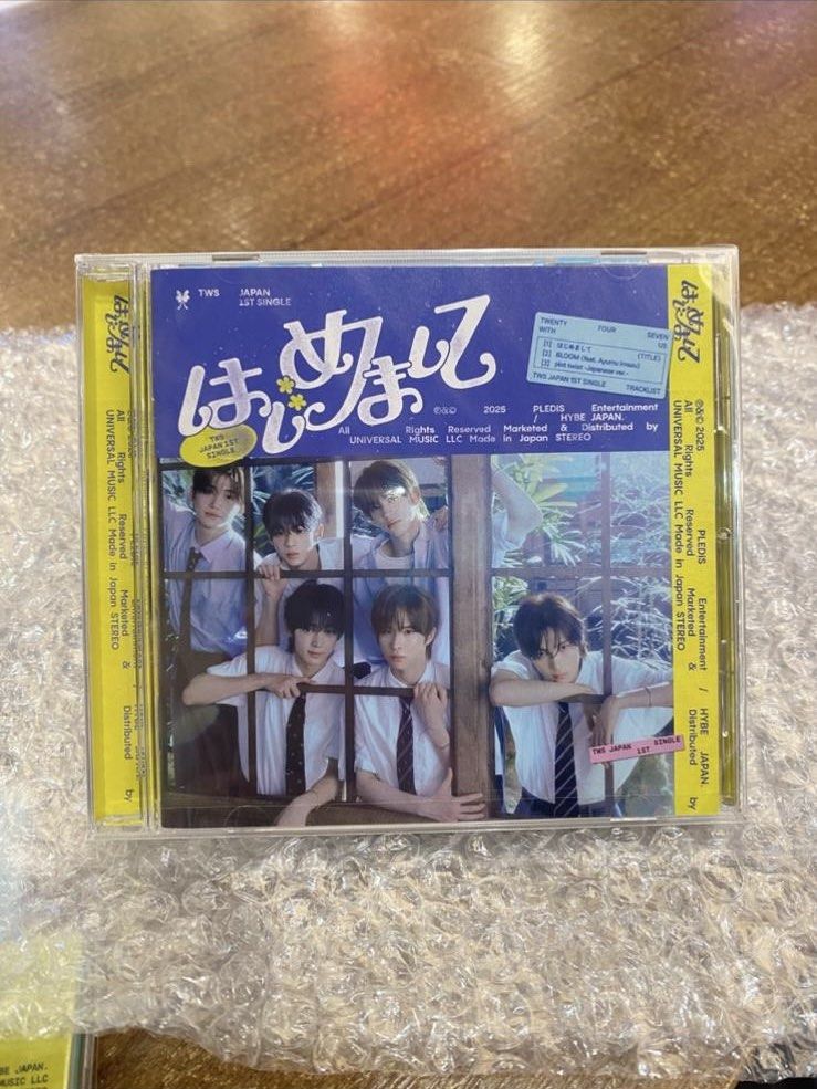 現貨］TWS日專nice to see you again通常盤TWS專輯TWS小卡, 玩具收藏品
