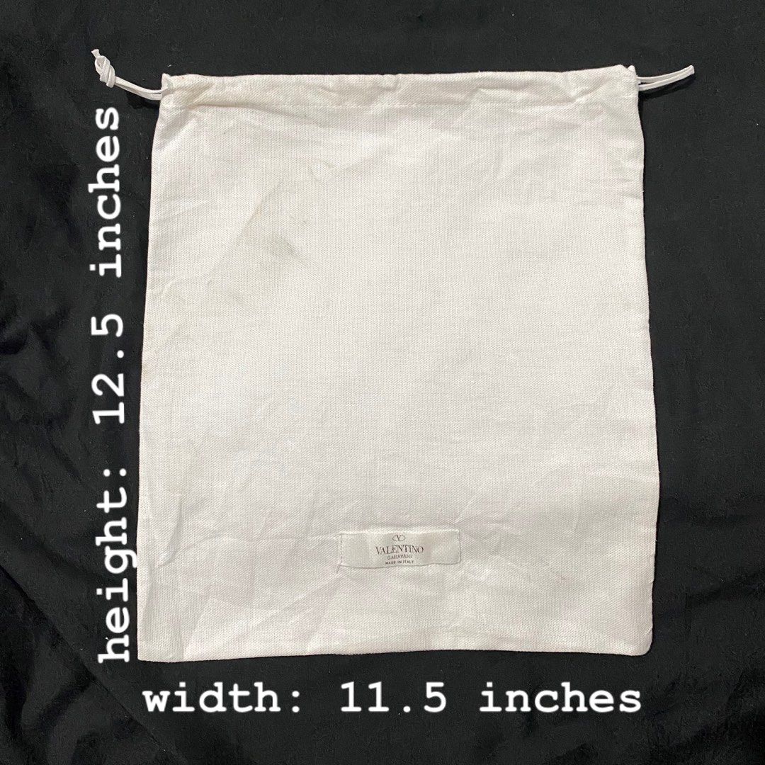 Valentino White Dustbag (Category: Luxury Bags & Wallets) located in Iligan City. Submitted by authenticdustbags.ph (Listing ID 1392631591, Image 2). Description: .