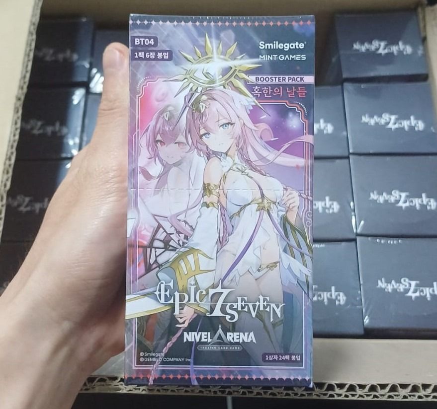 WTS Nivel Arena BT04 Frigid Days (Epic 7 Collab) Booster Box