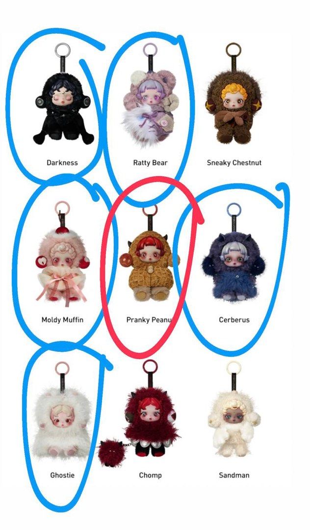 スカルパンダMoldy Muffin & Sneaky Chestnut Moldy Muffin】+【Sneaky Chestnut】2つセット SKULLPANDA