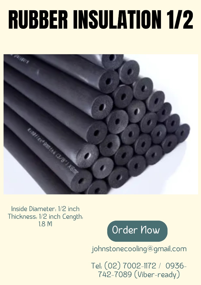1/2 RUBBER INSULATION TUBE, Computers & Tech, Office & Business ...