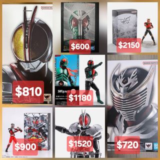 新品！S.H.Figuarts（真骨彫製法） 仮面ライダー龍騎　塗装済み完成品 100+ 件新幪面超人特典場出售| 玩具& 遊戲類| Carousell Hong Kong